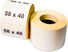 Этикет лента 58х40  термо ECO (600)