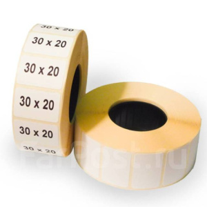 Этикет лента 30х20 (1 рул.= 1800эт.)